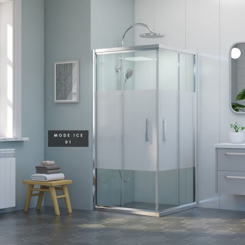 İmaj  Mode Ice Kare Duşakabin A-54 80*80 H:190