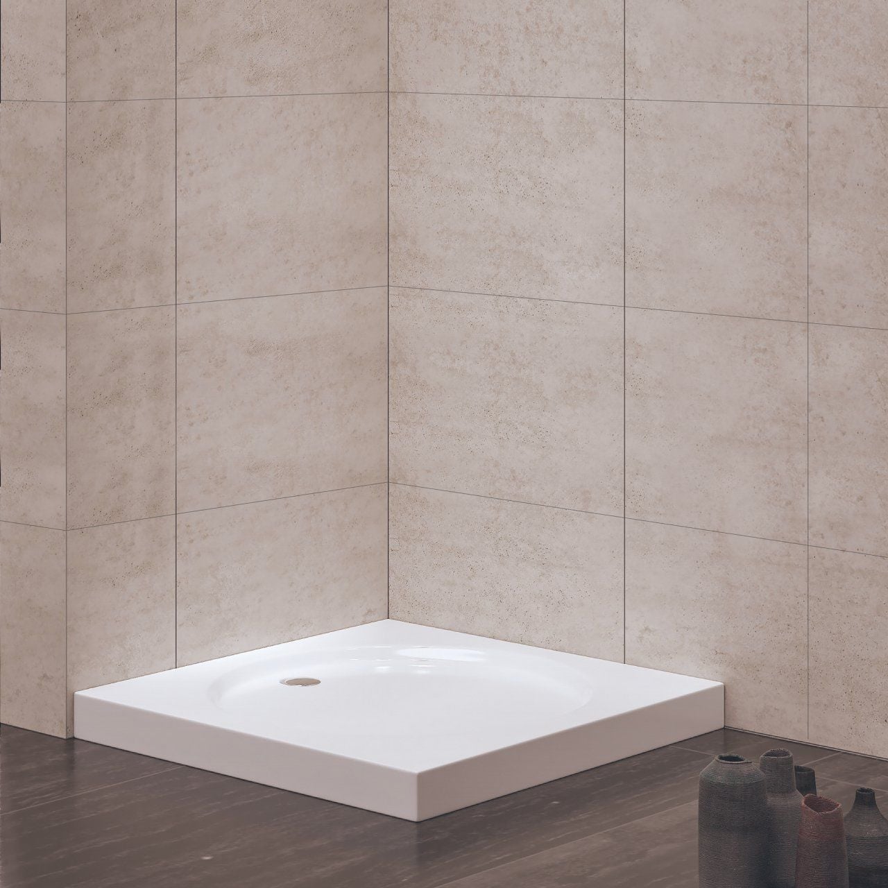 Kare Monoblok Duş Teknesi H:11 100*100