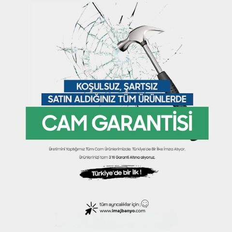 Myra Ice İki Duvar Arası 1 Sabit 1 Sürgü Duşakabin 159