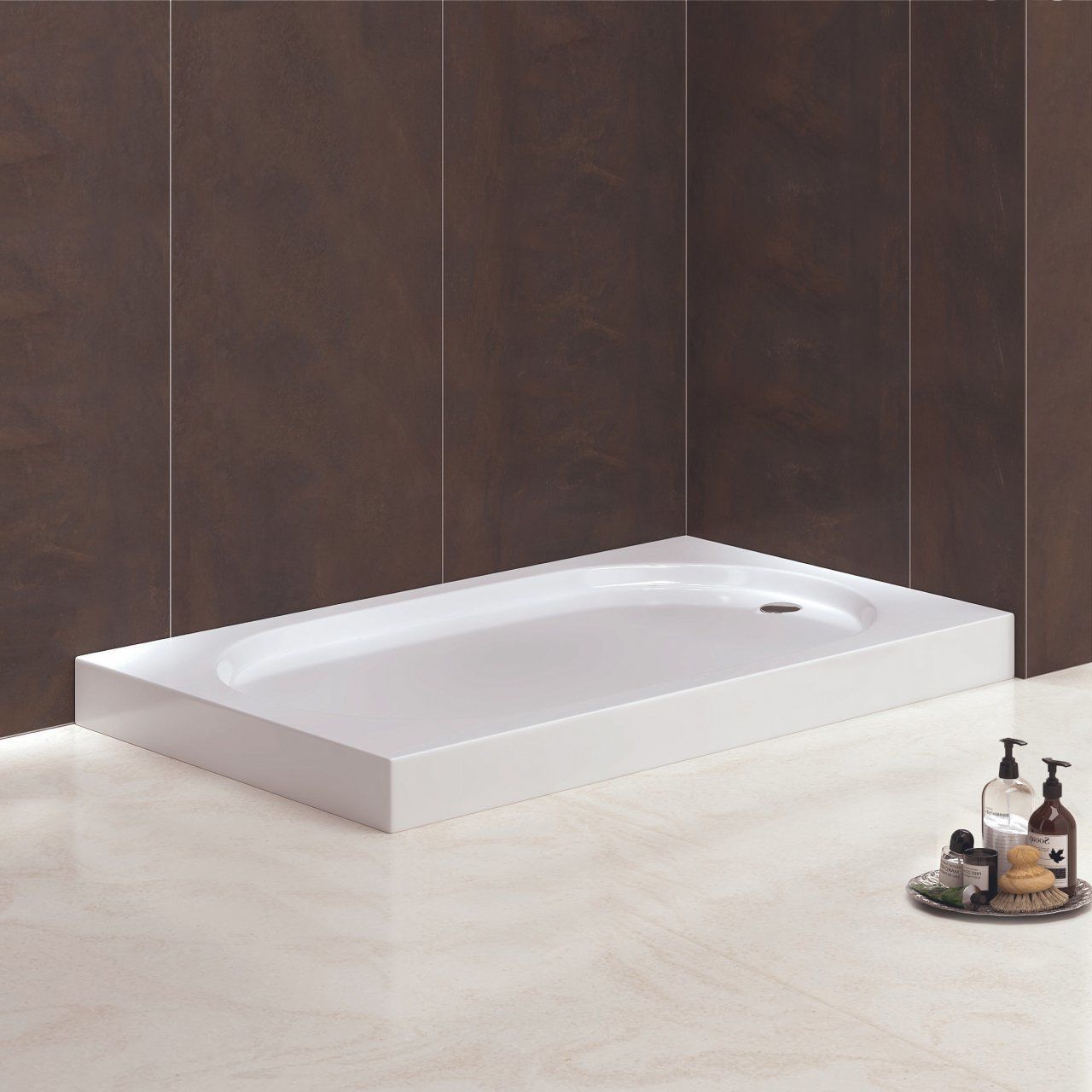 Dikdörtgen Monoblok Duş Teknesi H:11 80*90