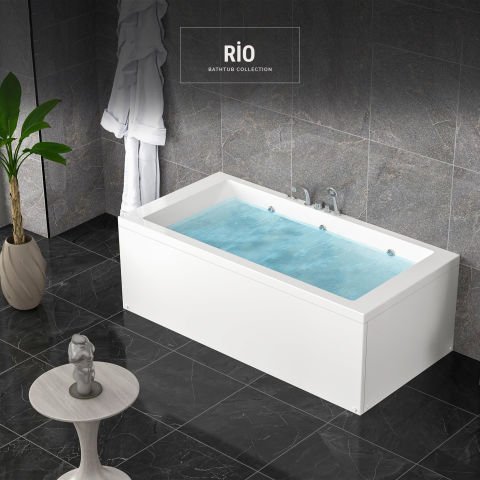Rio Dikdörtgen Küvet H:55