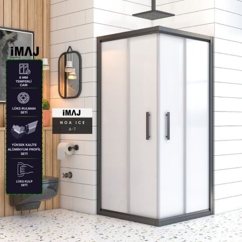 İmaj  Noa Ice Kare Duşakabin A-7