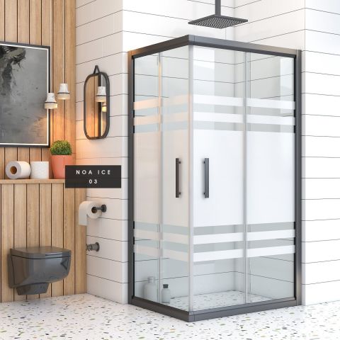 İmaj  Noa Ice Dikdörtgen Duşakabin A-5 80*110 H190