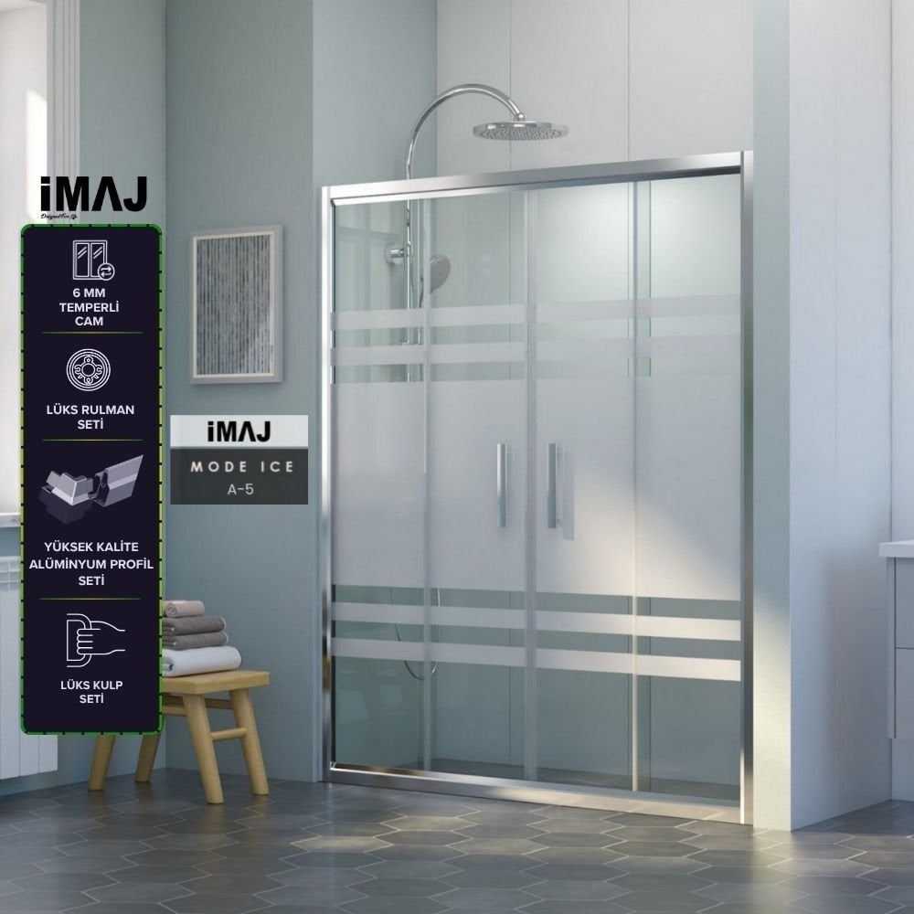 İmaj Mode Ice 2 Sabit 2 Sürgü Duşakabin A-5