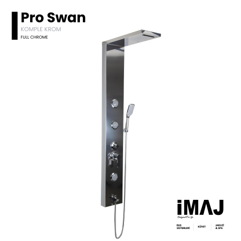 Pro Swan Krom Duş Paneli