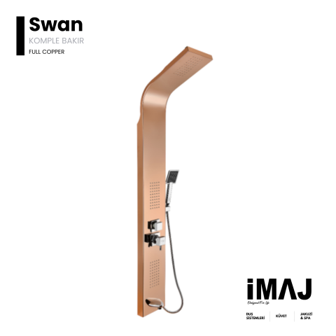 Swan Bakır Duş Paneli