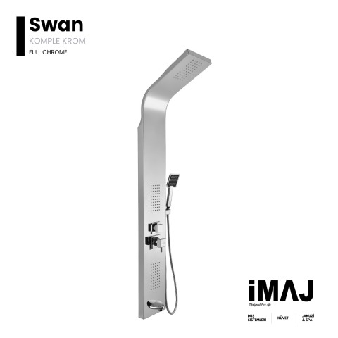 Swan Krom Duş Paneli