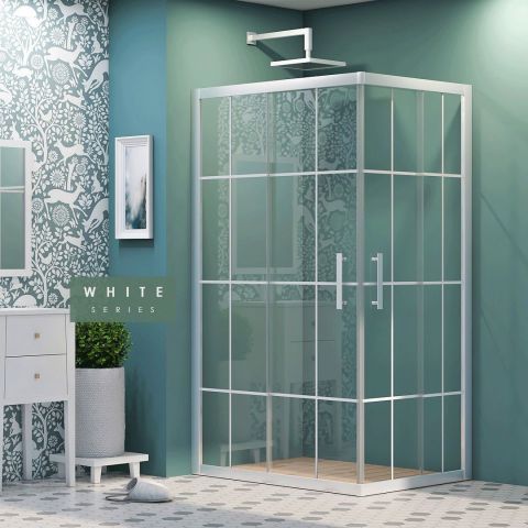 İmaj Legend White Dikdörtgen Duşakabin 100*120 H190 - H:190 cm