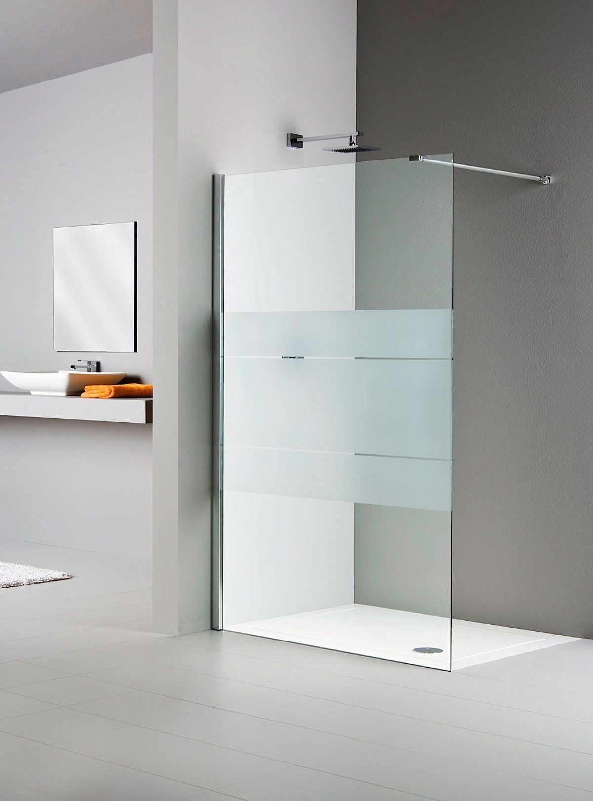 Mode Ice -02 Yan Panel / Separatör 125 - H:190 cm