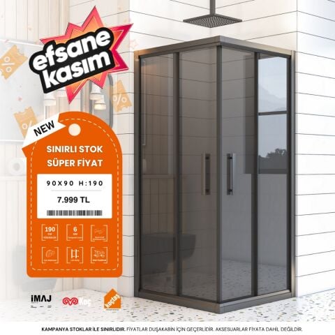 Troy Kare Duşakabin