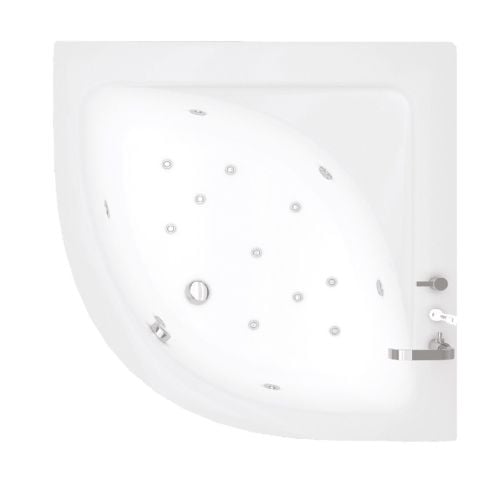 Kate Oval Jakuzi h:55 145*145 - Hidromasaj Standart Sistem