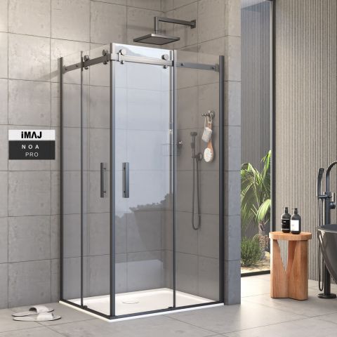Pro Noa Dikdörtgen Duşakabin 70*130 H:195 - 6mm