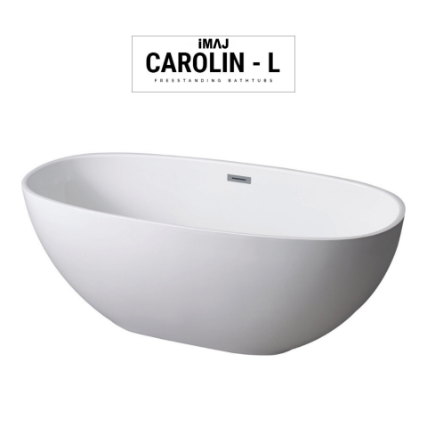 Carolin - L Black 180x77 H:60