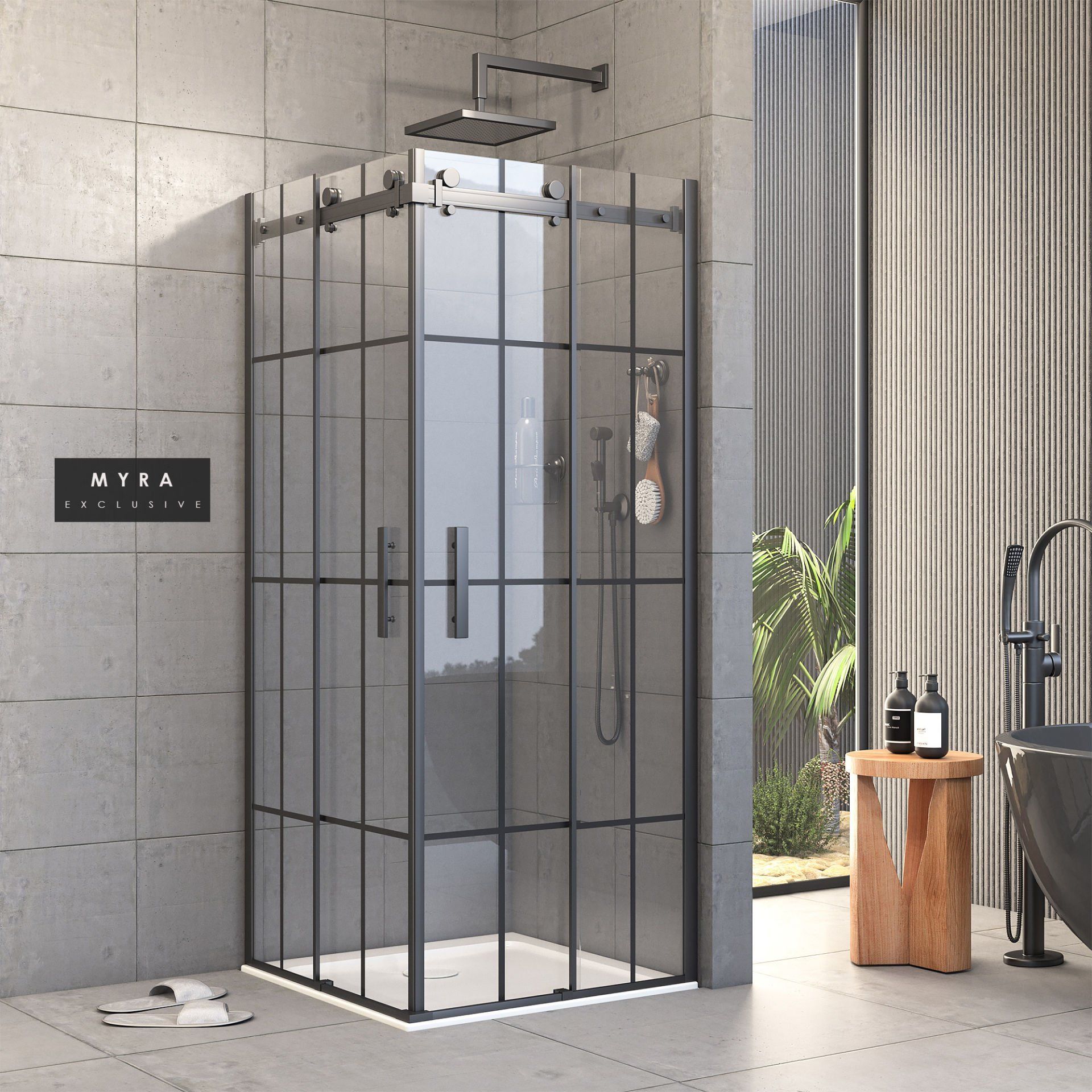 Pro Myra Kare Duşakabin 120*120 H:195