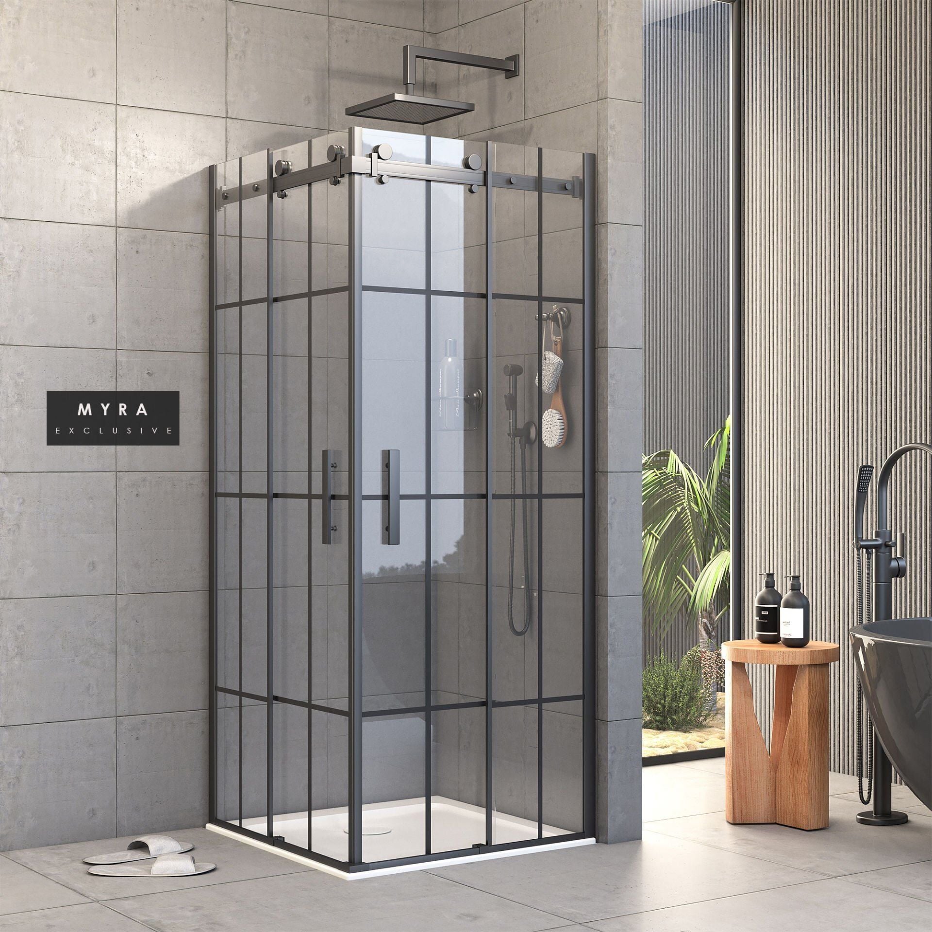 Pro Myra Kare Duşakabin 120*120 H:195