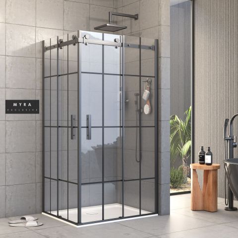 Pro Myra Dikdörtgen Duşakabin 110*120 H:195