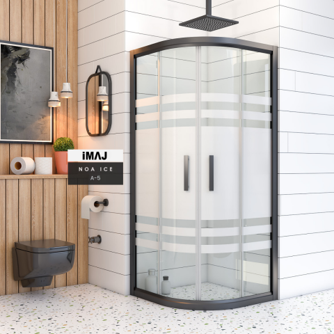 İmaj Noa Ice Oval Duşakabin A-5 90*120 H190