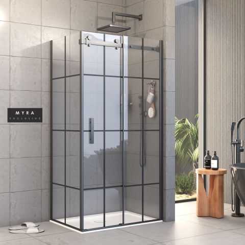 Pro Myra Sabit Panelli Dikdörtgen Duşakabin 70*130 H:195