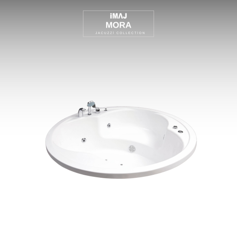 Mora Q 150 cm h:60 Yuvarlak Jakuzi Sistem 1