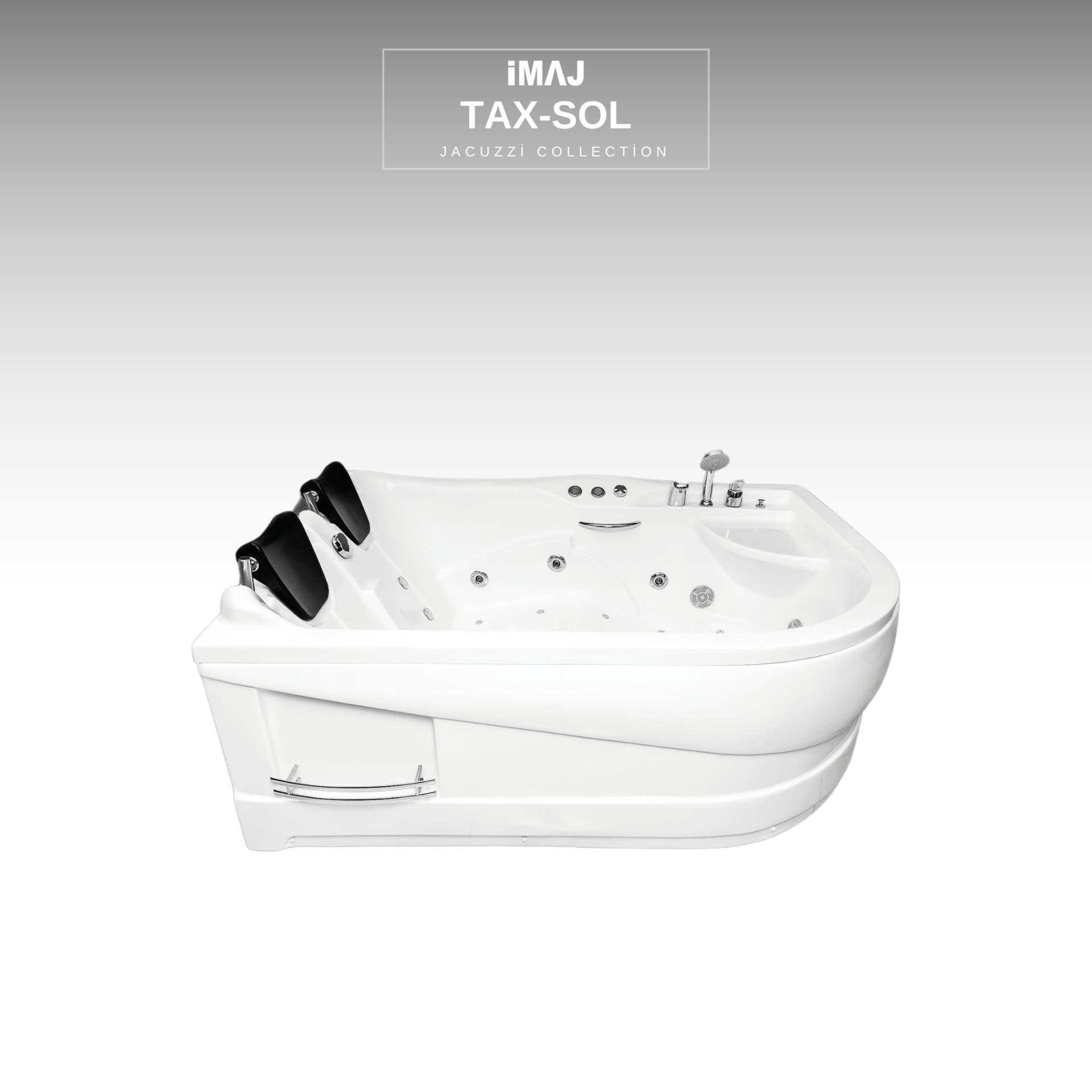 Tax 170x120 cm h:60 Asimetrik - SOL Jakuzi Sistem 2