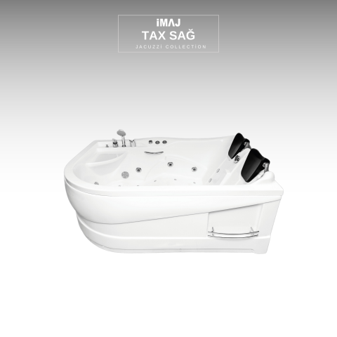Tax 170x120 cm h:60 Asimetrik - SAĞ Jakuzi Sistem 2