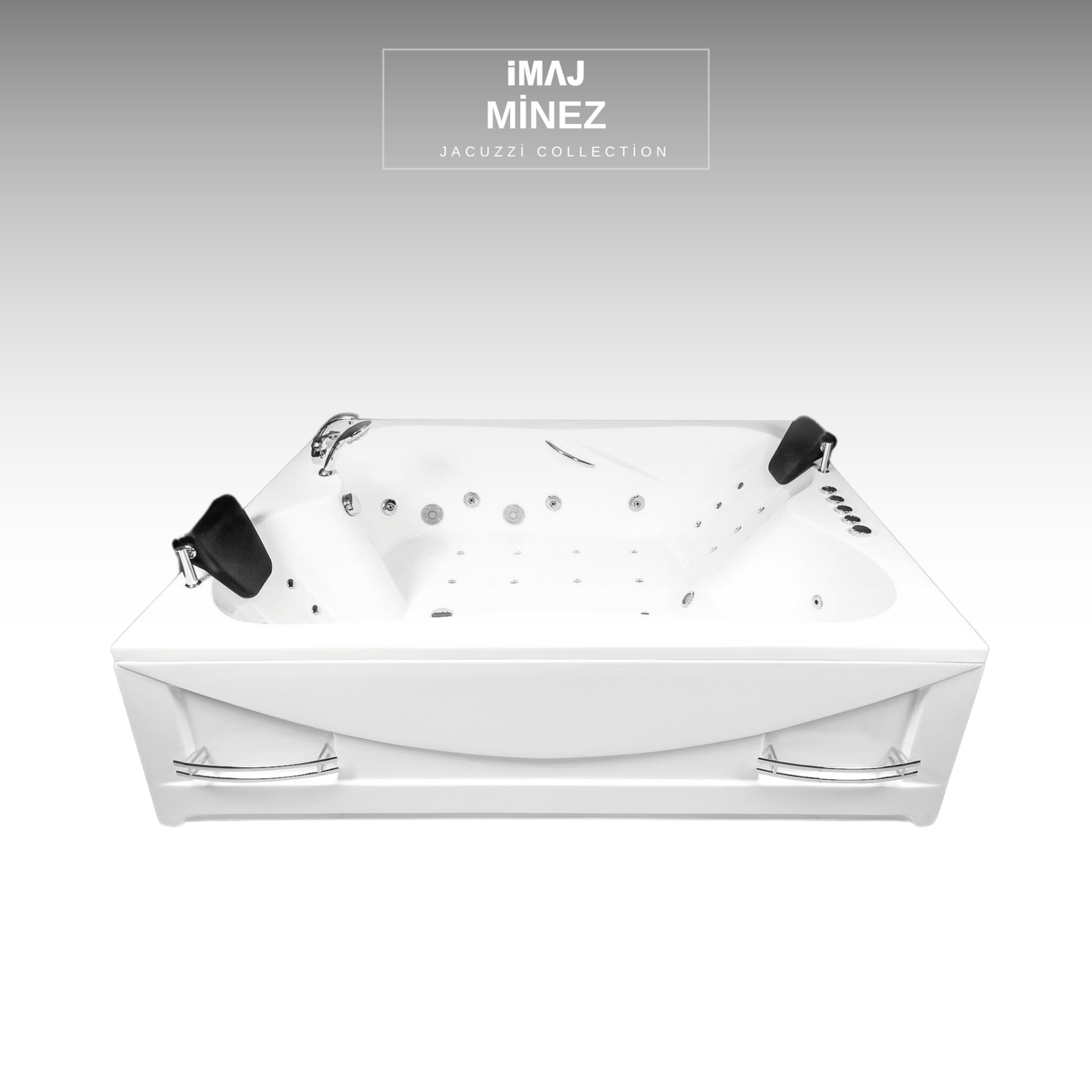 Minez 190x150 cm h:60  Jakuzi Sistem 2