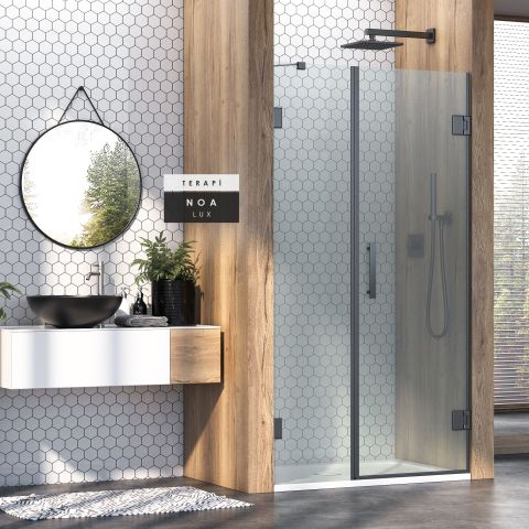 Noa Lüx 1 Sabit 1 Açılır Duvardan Menteşeli Duşakabin 110