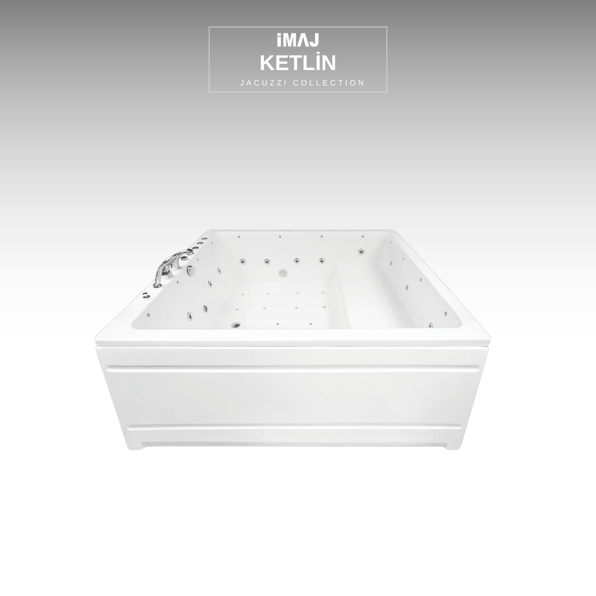 Ketlin 180x160 cm h:70  Jakuzi Sistem 2