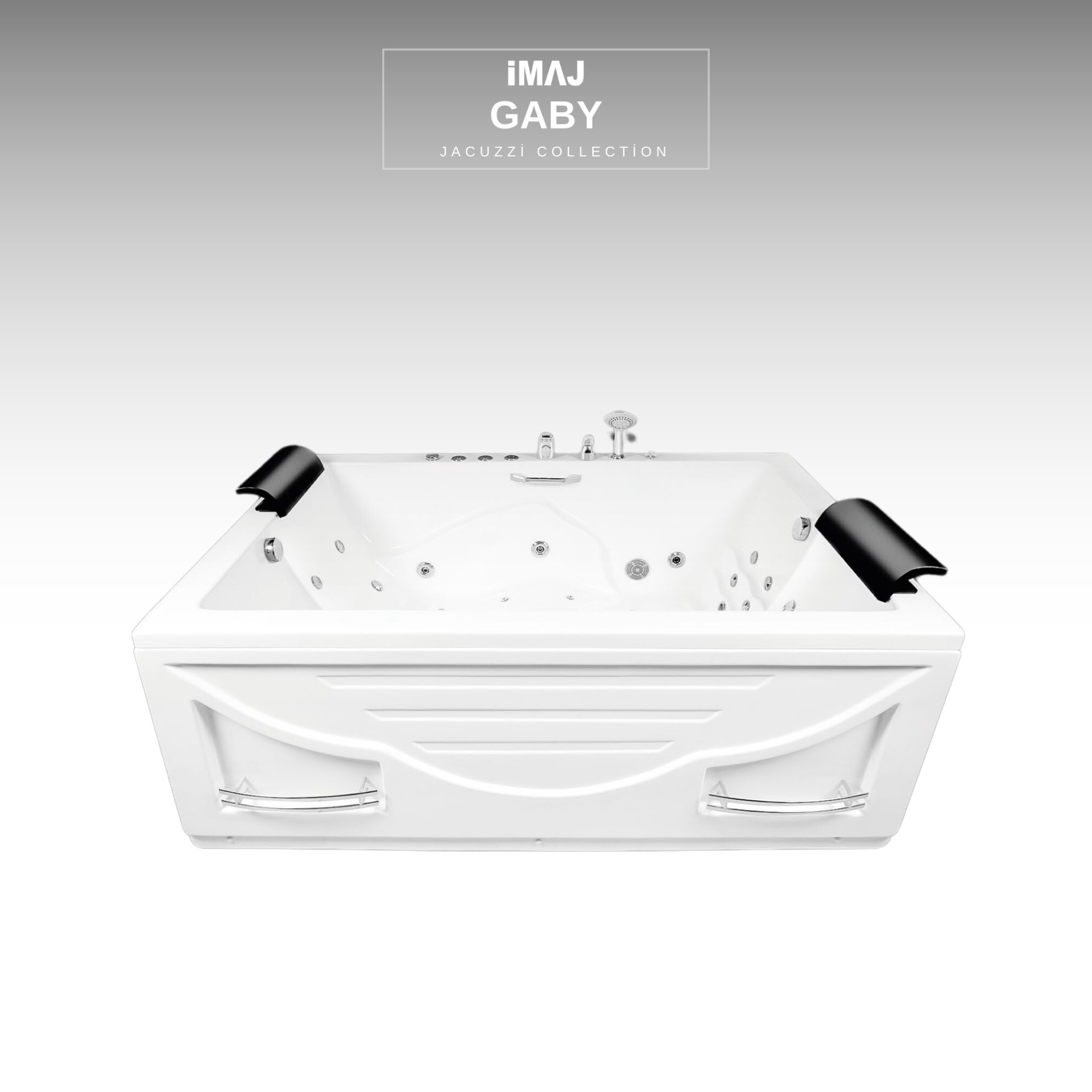 Gaby 175x130 cm h:70  Jakuzi Sistem 1