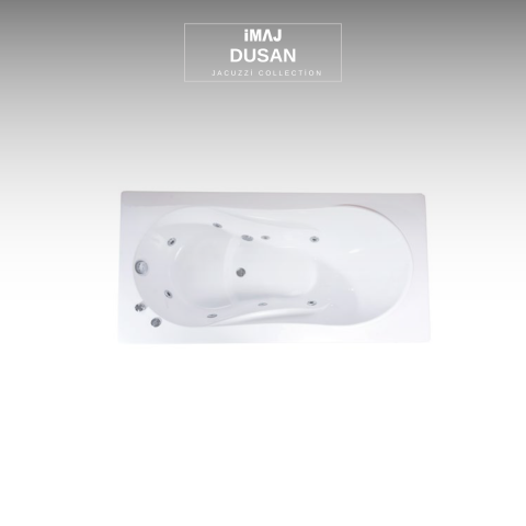 Dusan 180x90 cm h:55 Borulu Jakuzi Sistem 2