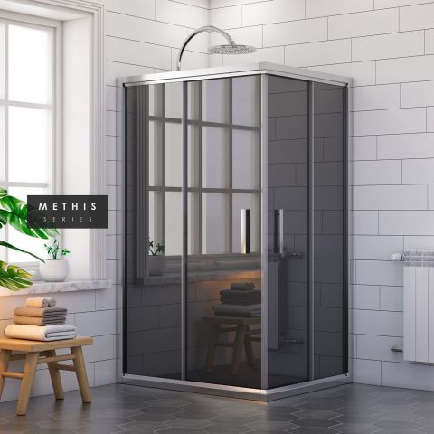 Methis Dikdörtgen Duşakabin 90*140 H190 - H: 200 cm