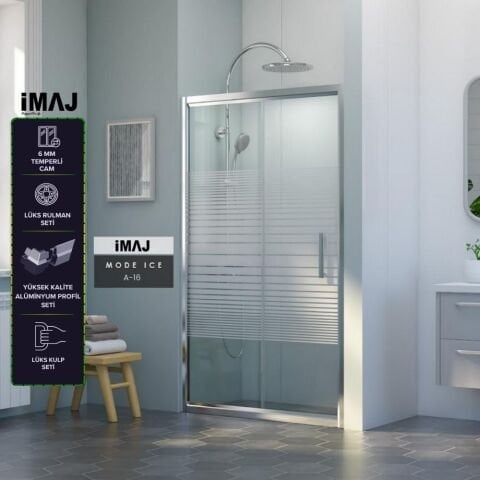 İmaj Mode Ice 1 Sabit 1 Sürgü Duşakabin A-16