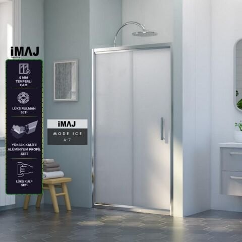 İmaj Mode Ice 1 Sabit 1 Sürgü Duşakabin A-7