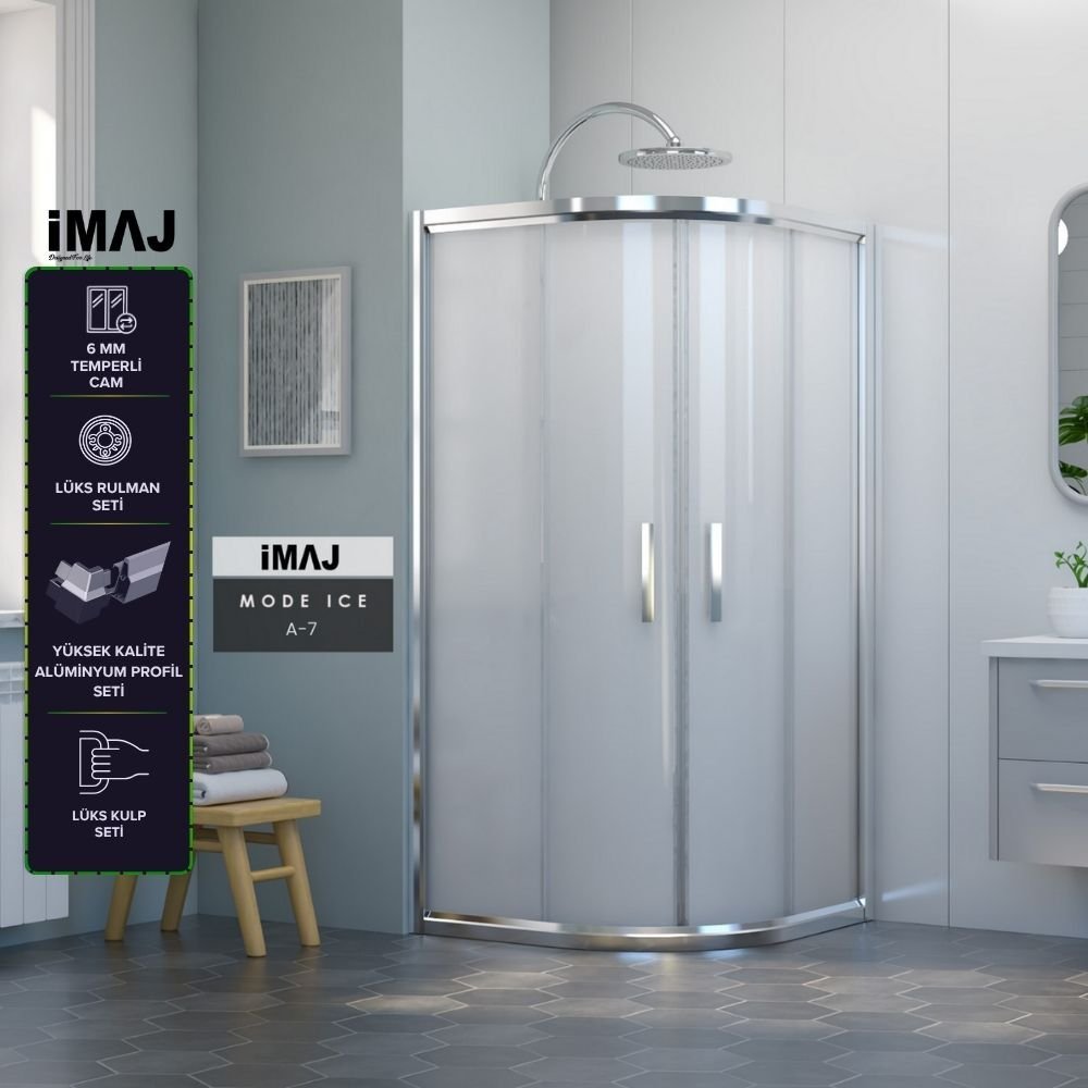 İmaj Mode Ice Oval Duşakabin A-7