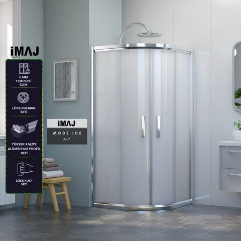 İmaj Mode Ice Oval Duşakabin A-7