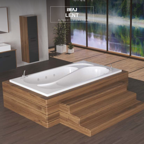 Lent Dikdörtgen Küvet 120x200