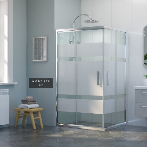 İmaj  Mode Ice Dikdörtgen Duşakabin A-53 80*120 H190