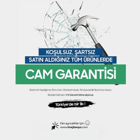 İmaj Legend White Orta Açılır 2 Sabit 2 Sürgü Duşakabin 178 - H: 200 cm