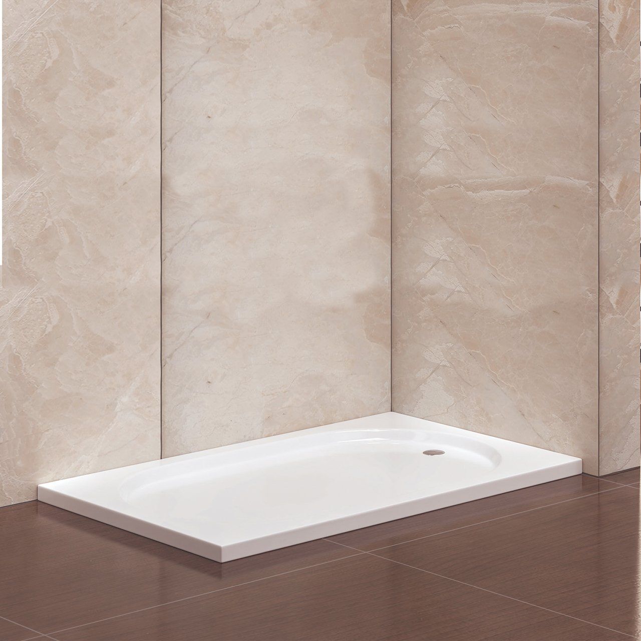 Dikdörtgen Flat Duş Teknesi H:6 80*150