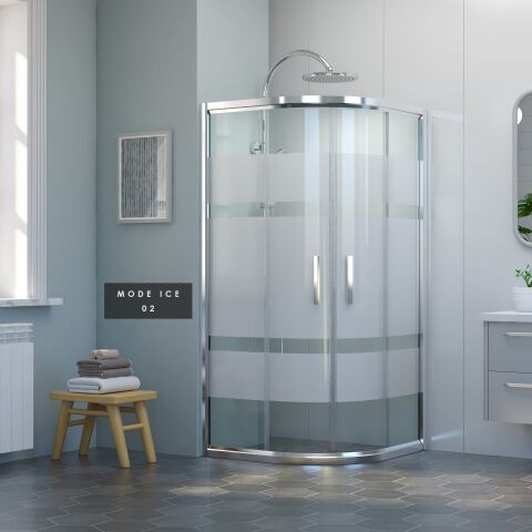 İmaj Mode Ice Oval Duşakabin A-53 80*100 H:190