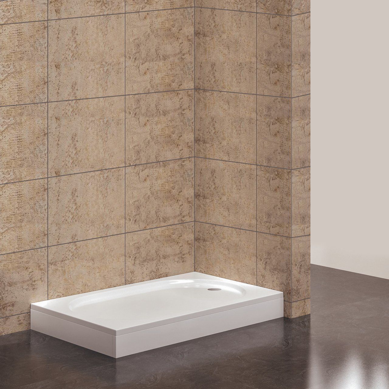 Dikdörtgen Duş Teknesi H17 75*180