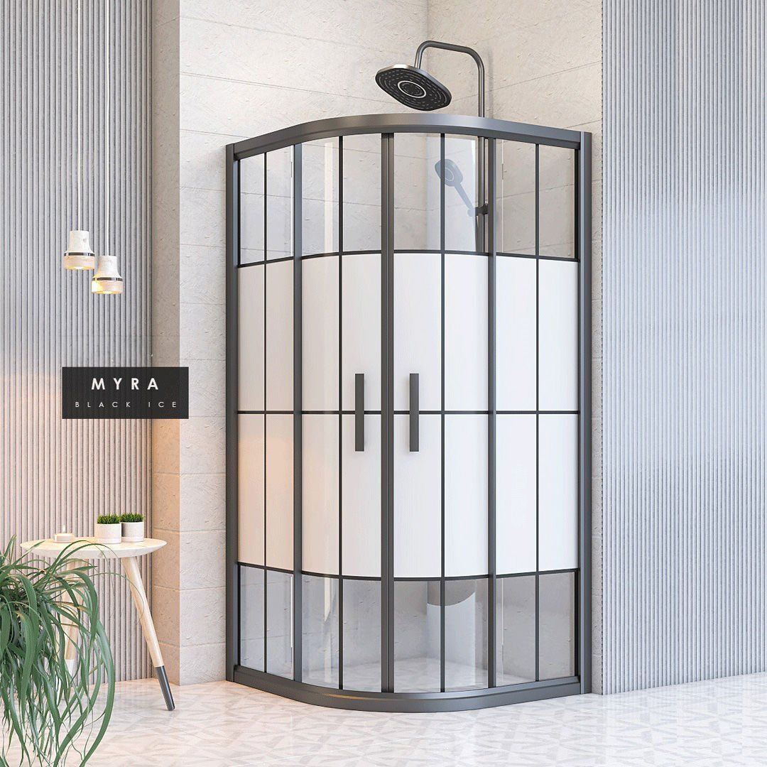 Myra Ice Oval Duşakabin 70*130 H190
