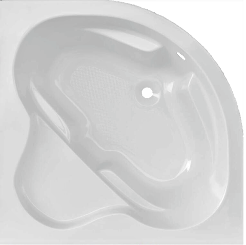 Bled Oval Oturmalı Mini Küvet 90x90 H:45