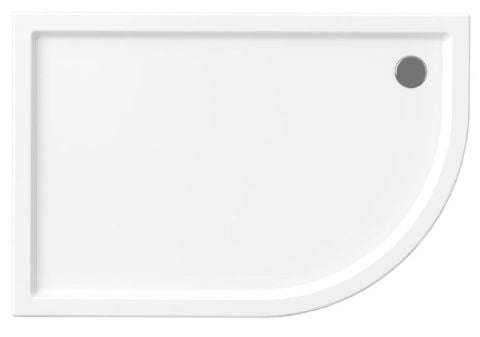 Asimetrik  Flat Duş Teknesi H:6 80*120