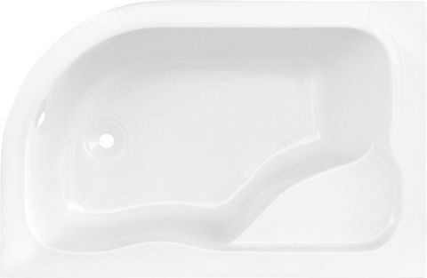 Mimas Asimetrik Oval Oturmalı Küvet 150*100 H:55