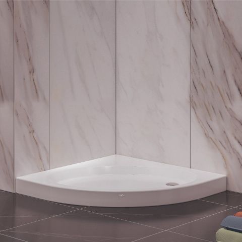 Oval Monoblok Duş Teknesi H:11 80*80